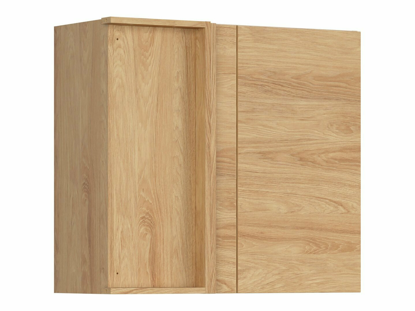 Dulap modular de colț suspendat Amper Oak 155