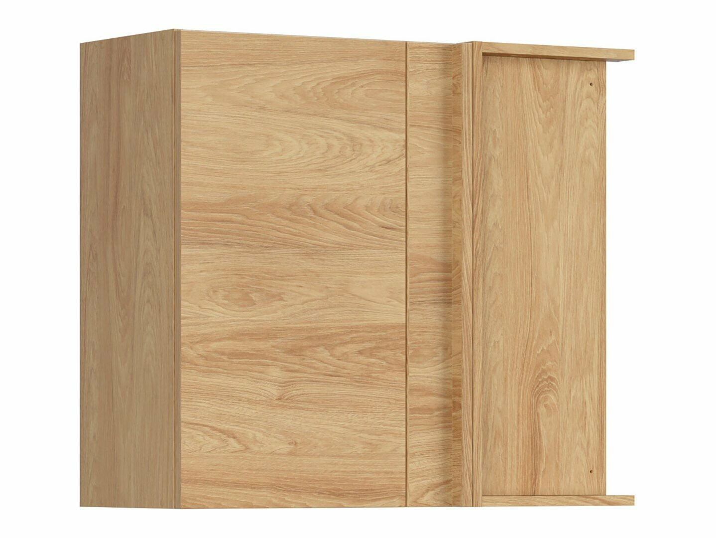 Dulap modular de colț suspendat Amper Oak 155