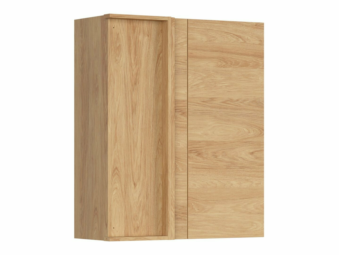 Dulap modular de colț suspendat Amper Oak 156