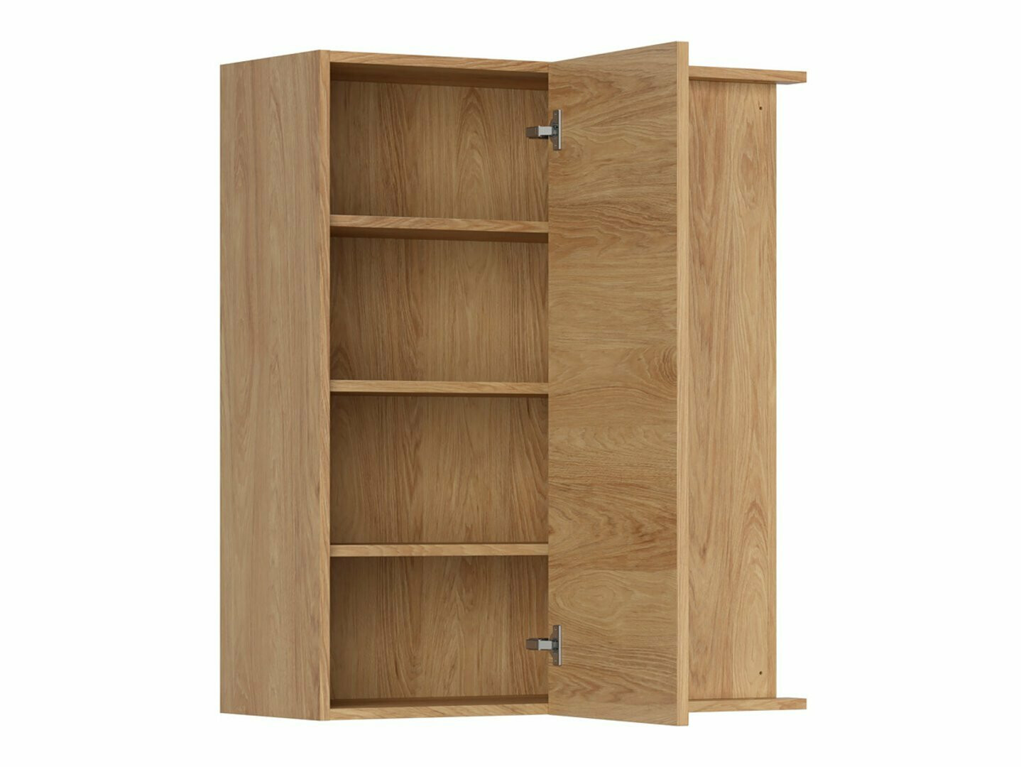 Dulap modular de colț suspendat Amper Oak 156