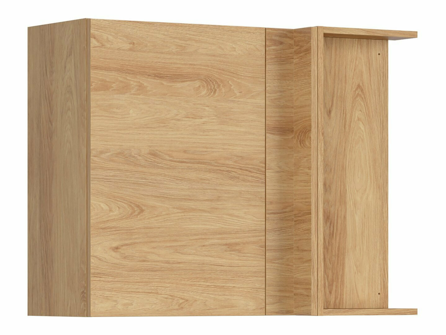 Dulap modular de colț suspendat Amper Oak 157