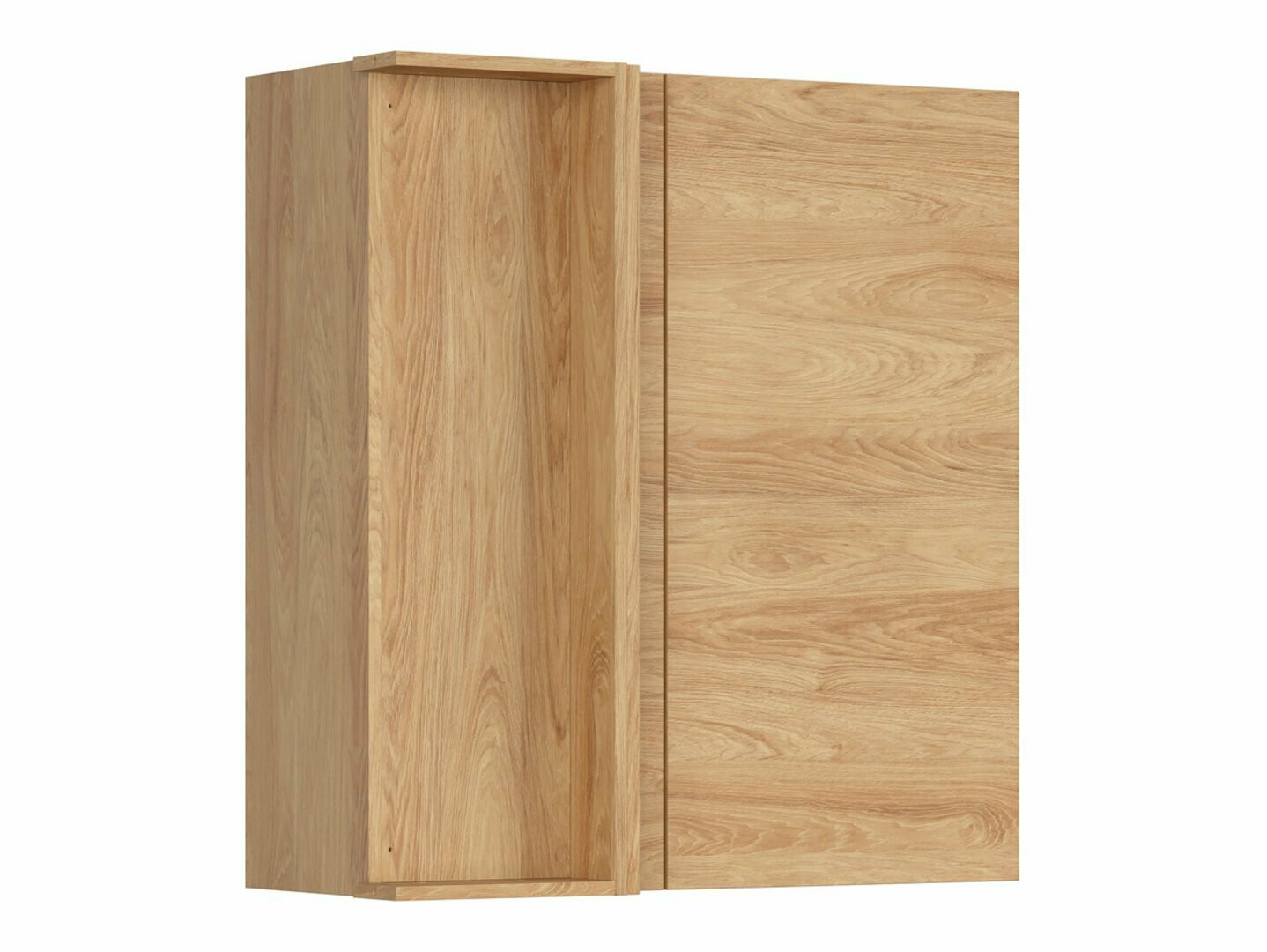 Dulap modular de colț suspendat Amper Oak 158