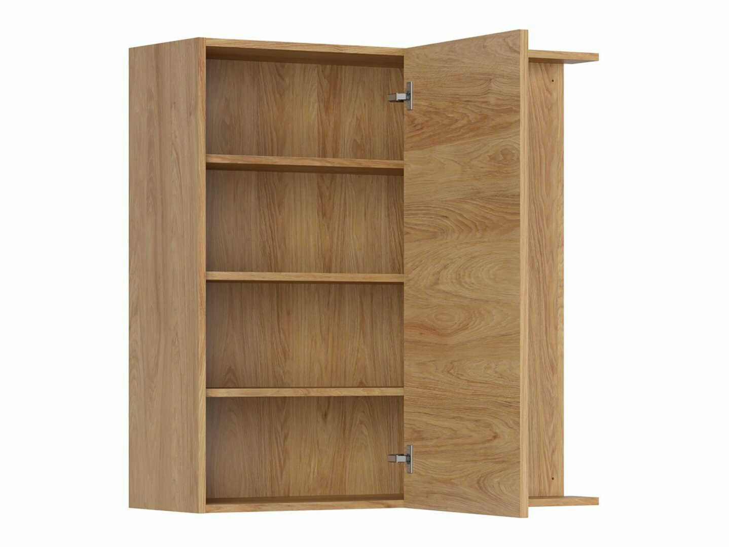 Dulap modular de colț suspendat Amper Oak 158