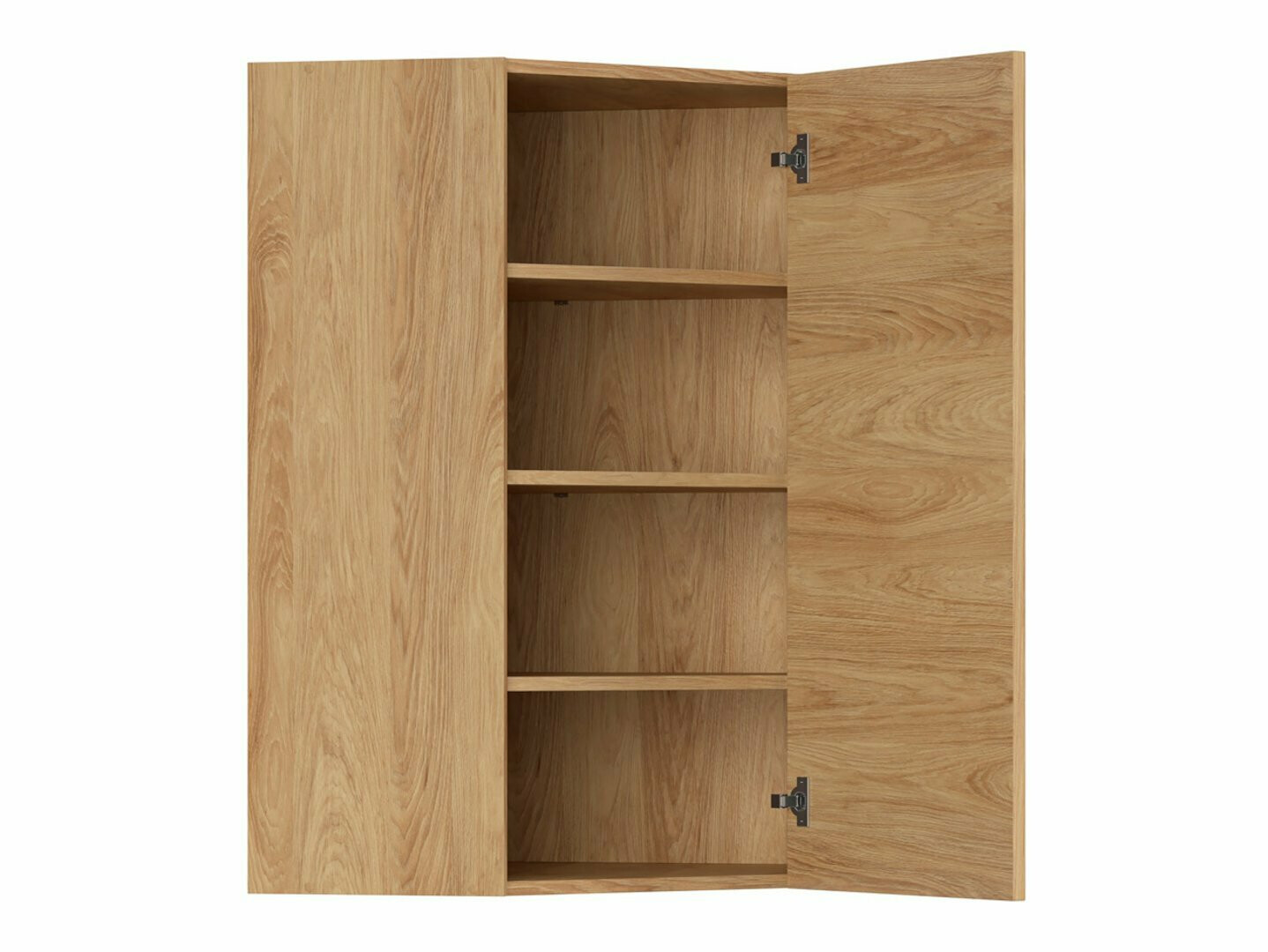Dulap modular de colț suspendat Amper Oak 160