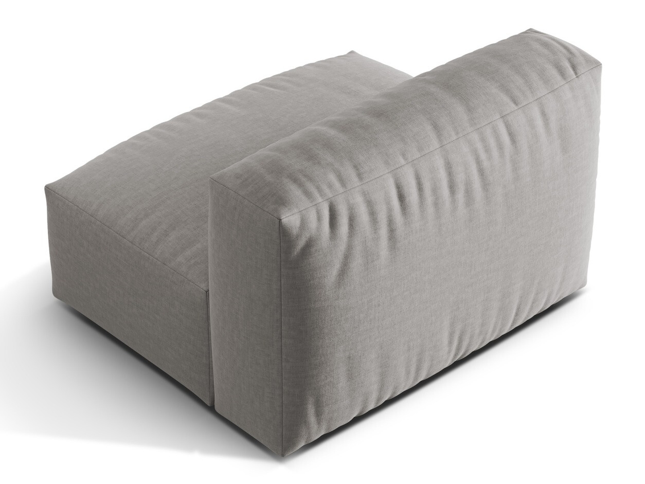 Fotoliu modular Sorcoro 112 (Boston Light Grey)