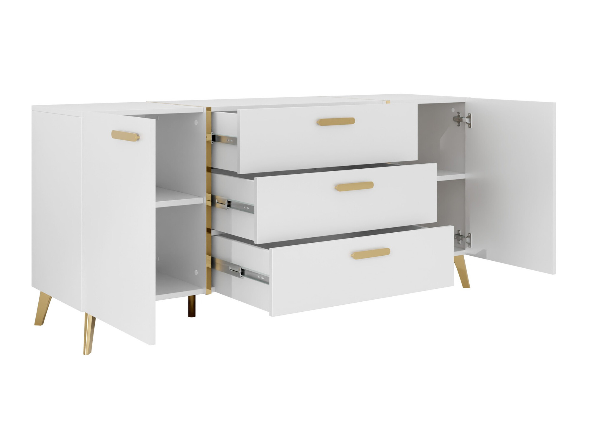 Set de living Comfivo Teslomo 115 (Cașmir + Cașmir lucios)