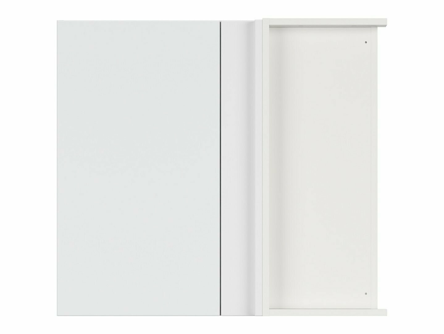 Dulap modular de colț suspendat Top White 155