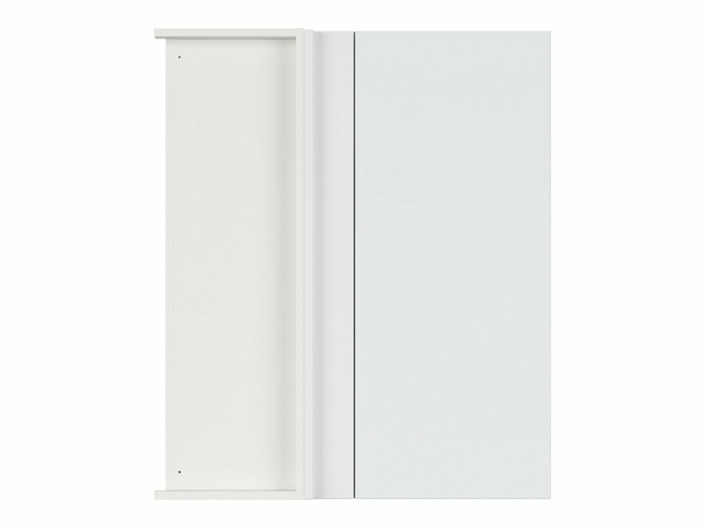 Dulap modular de colț suspendat Top White 156