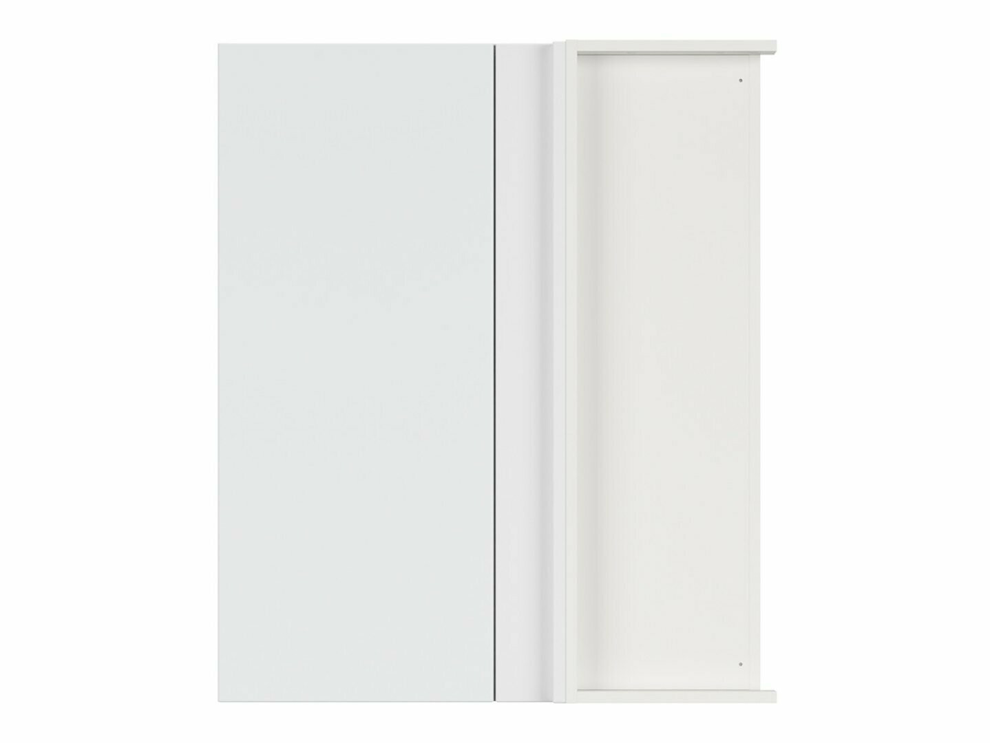 Dulap modular de colț suspendat Top White 156