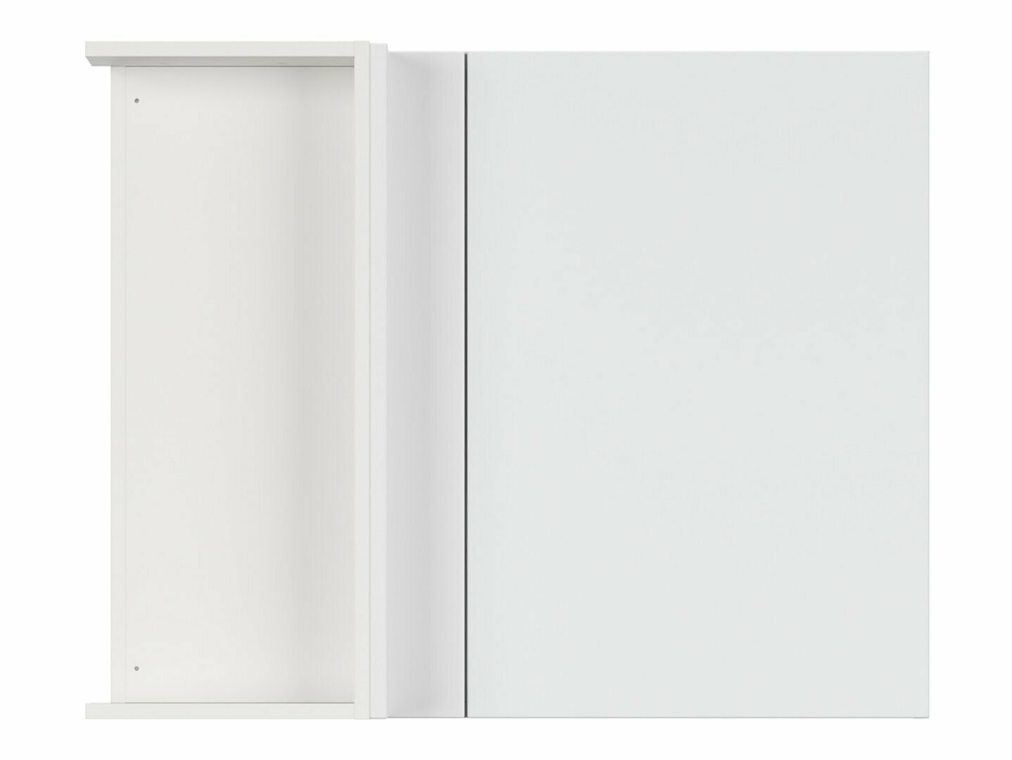 Dulap modular de colț suspendat Top White 157