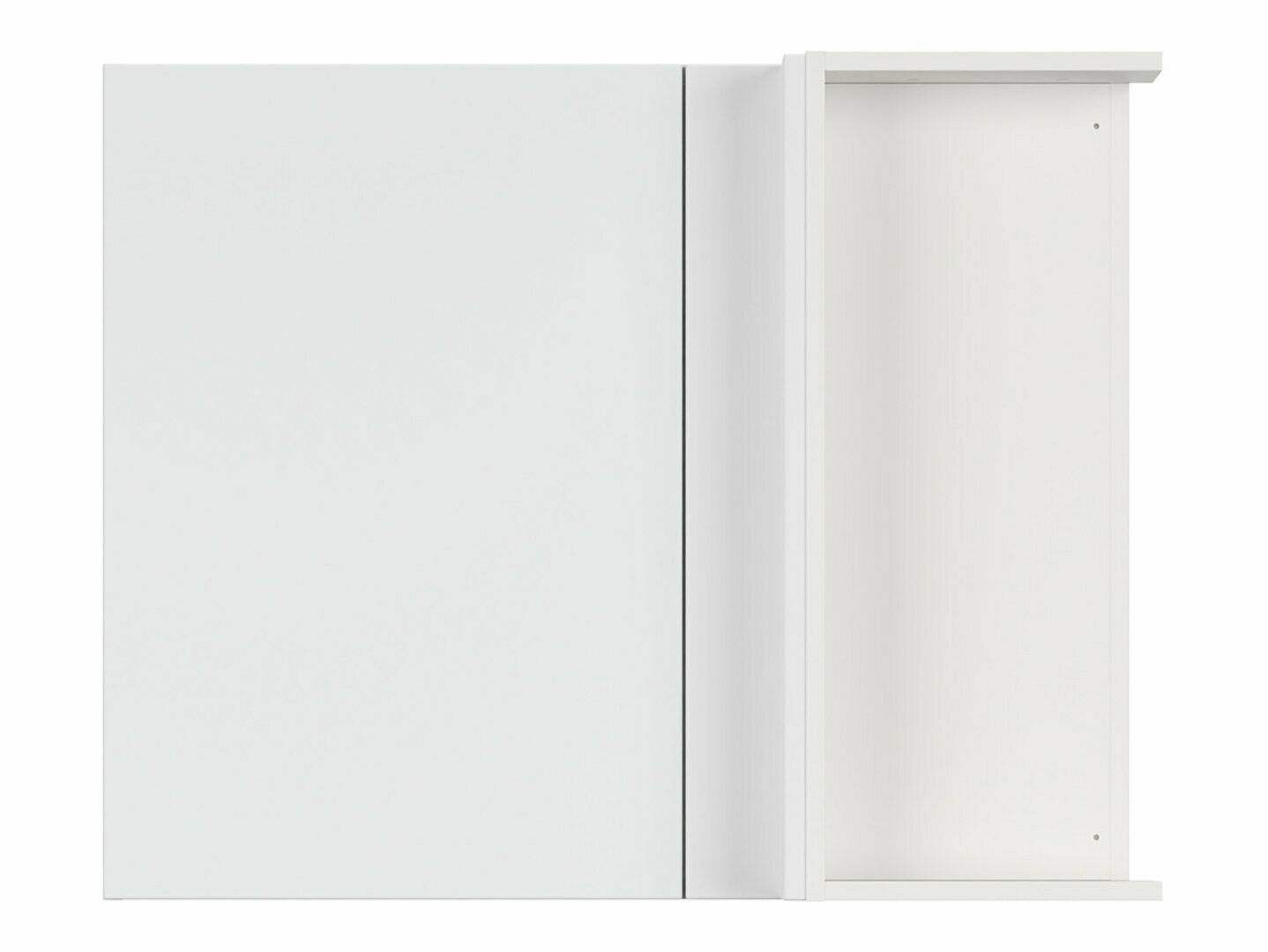 Dulap modular de colț suspendat Top White 157
