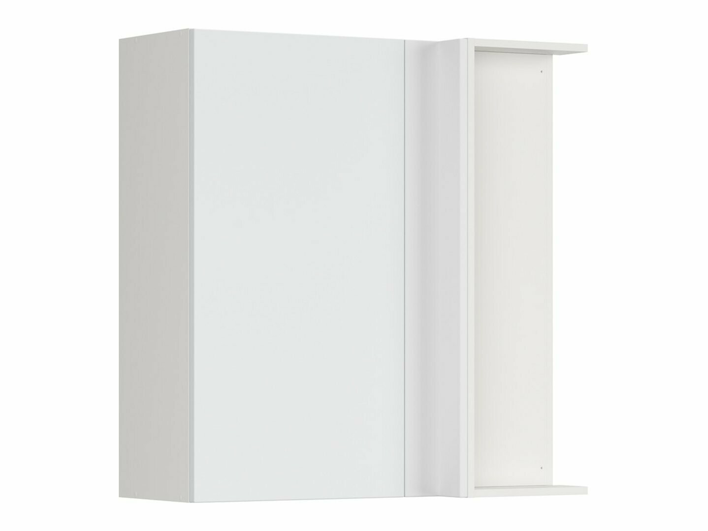 Dulap modular de colț suspendat Top White 158