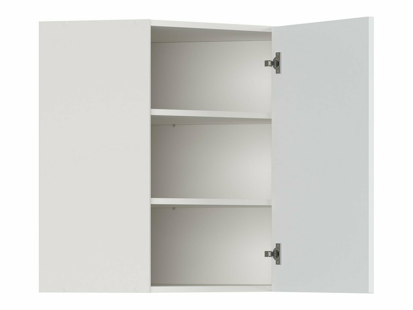 Dulap modular de colț suspendat Top White 159