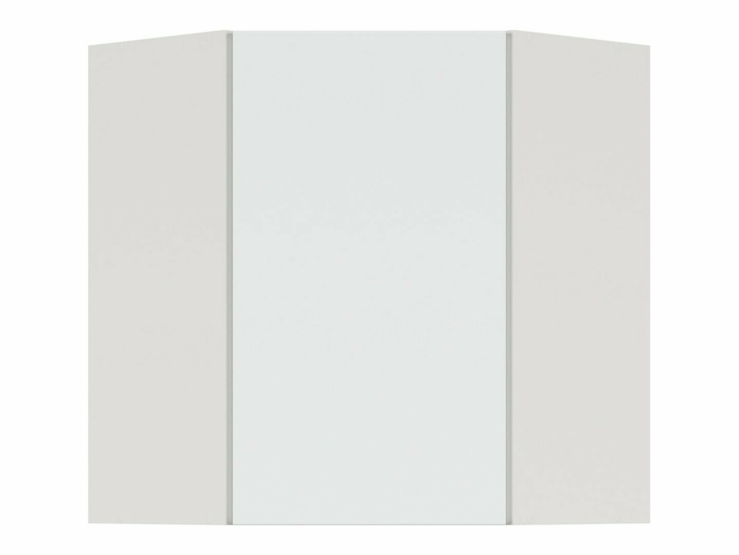 Dulap modular de colț suspendat Top White 159