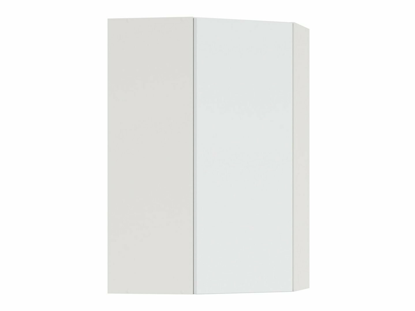 Dulap modular de colț suspendat Top White 161