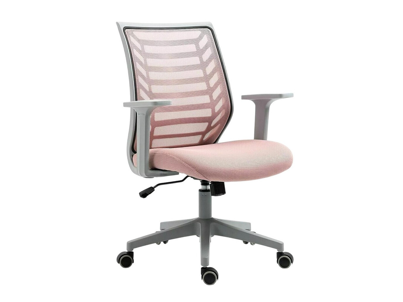 Scaun de birou Detroit 694 (Gri + Roze)
