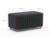 Taburet Altadena 595 (Antracit)