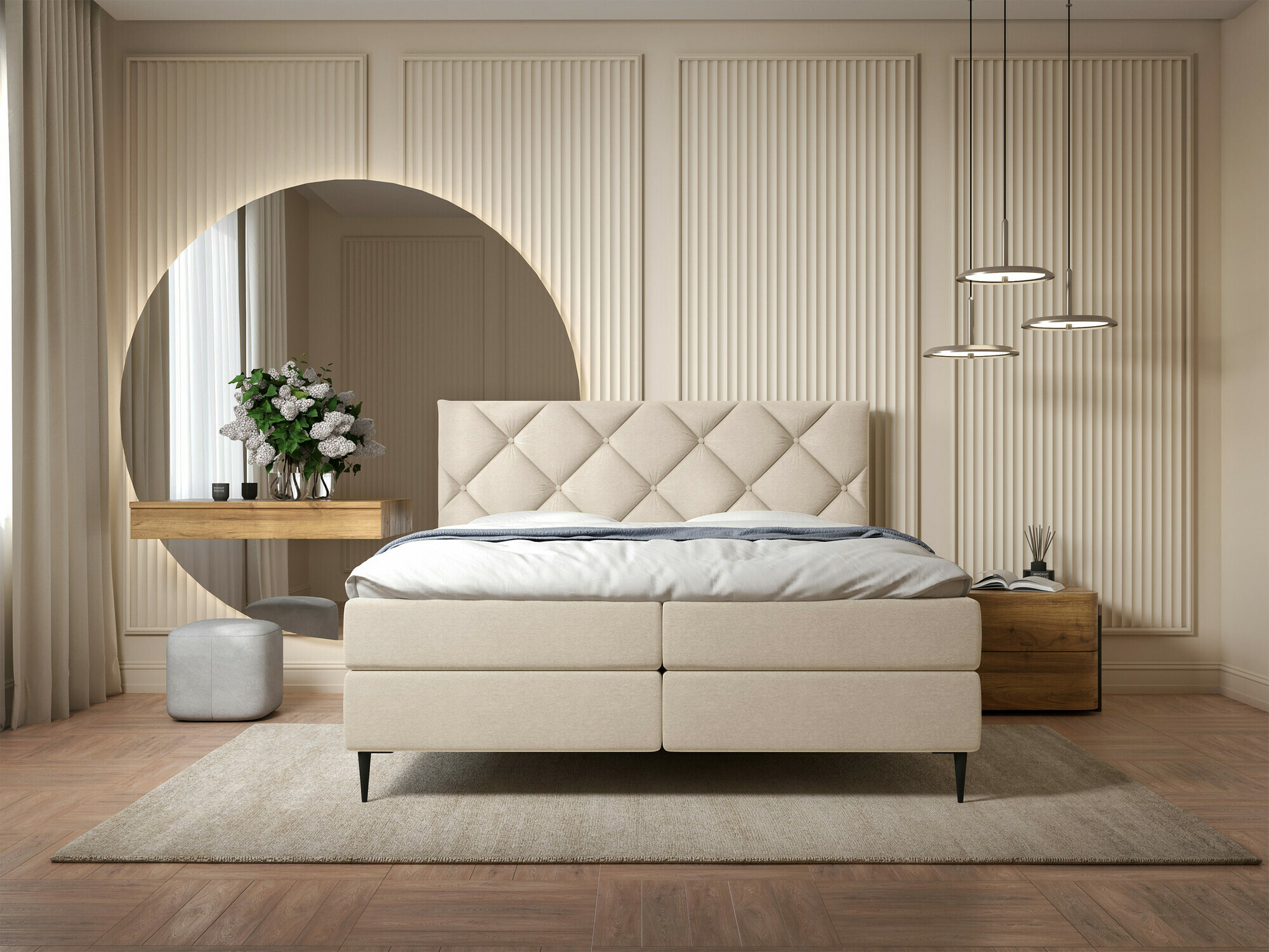 Pat boxspring ComfiDream Myrel (Verita 03)