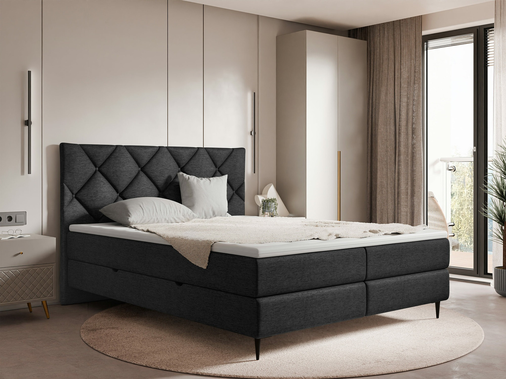 Pat boxspring ComfiDream Myrel (Verita 98)