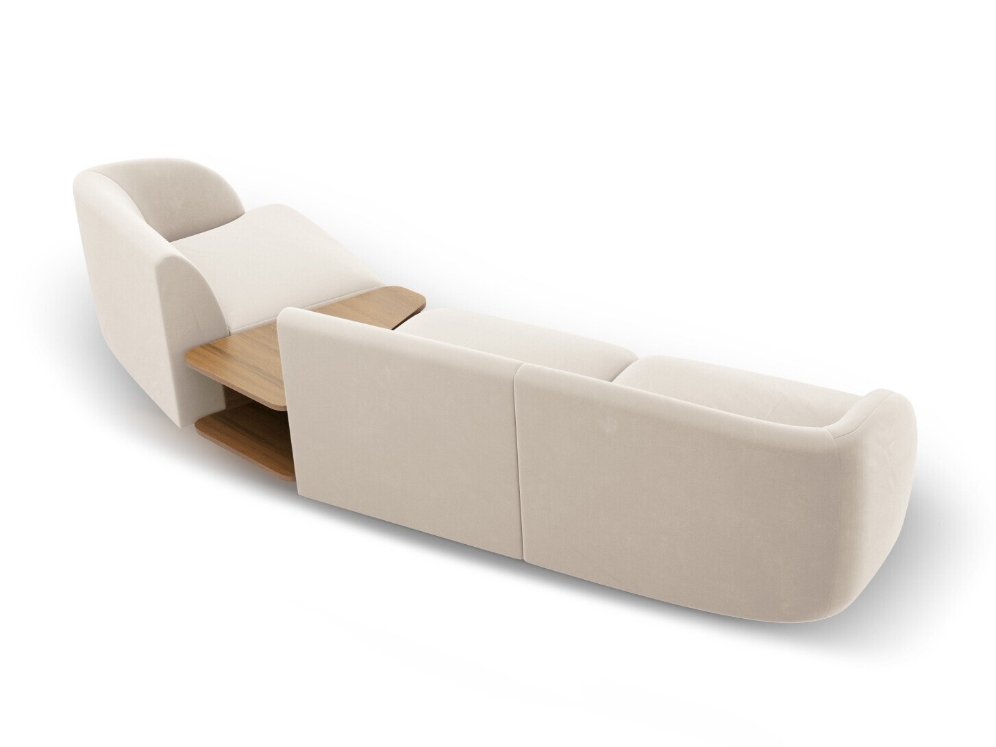 Colțar modular Tivlomi 118 (Bluvel 22)