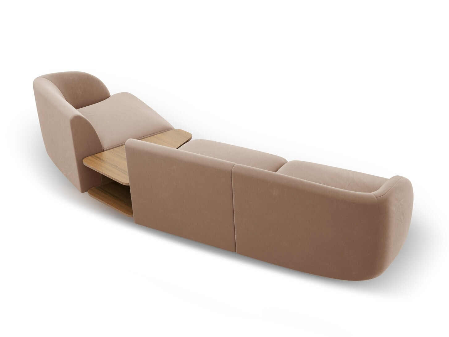 Colțar modular Tivlomi 118 (Bluvel 40)