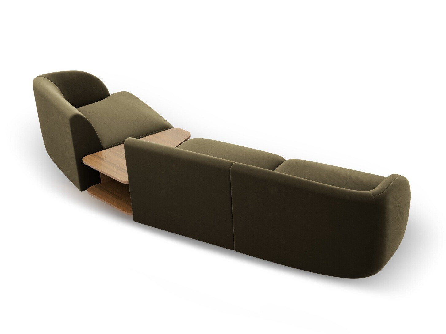 Colțar modular Tivlomi 118 (Bluvel 77)