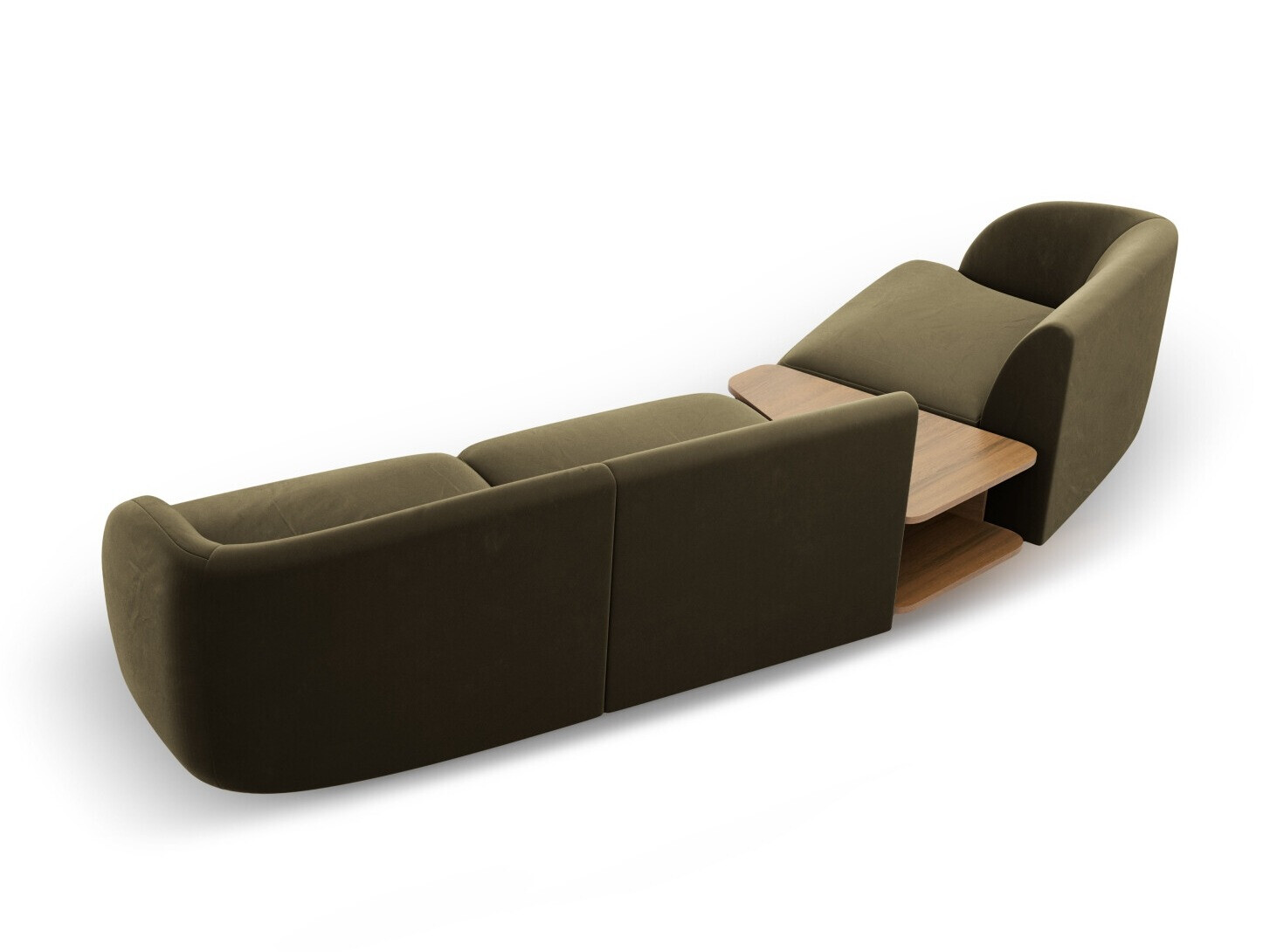 Colțar modular Tivlomi 118 (Bluvel 77)