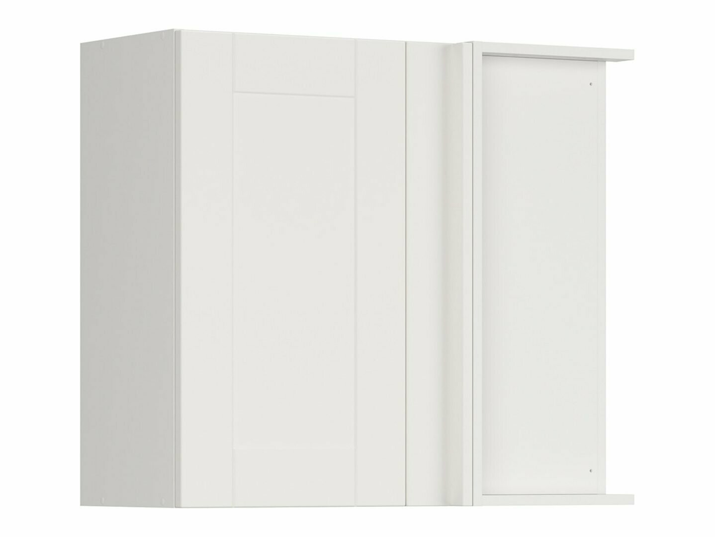 Dulap modular de colț suspendat Eva White 158