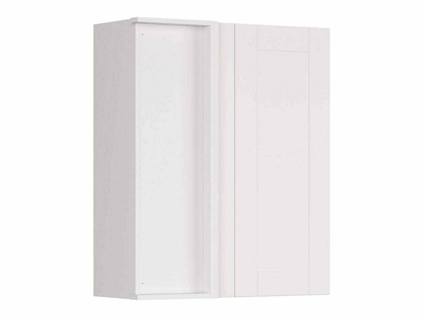 Dulap modular de colț suspendat Eva White 159