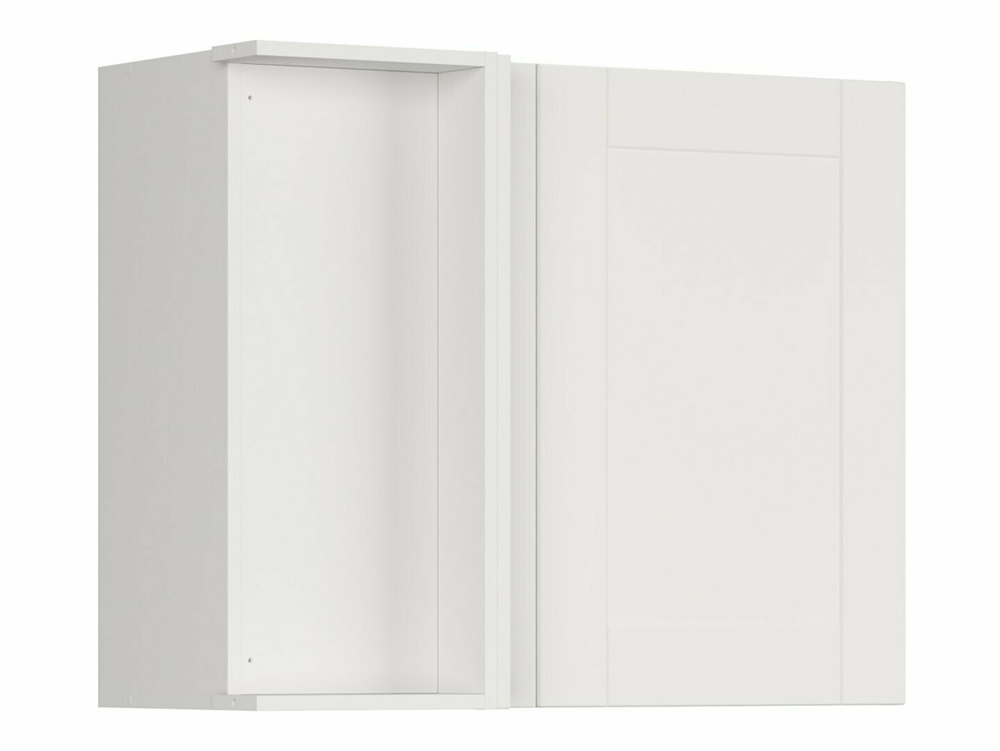 Dulap modular de colț suspendat Eva White 160