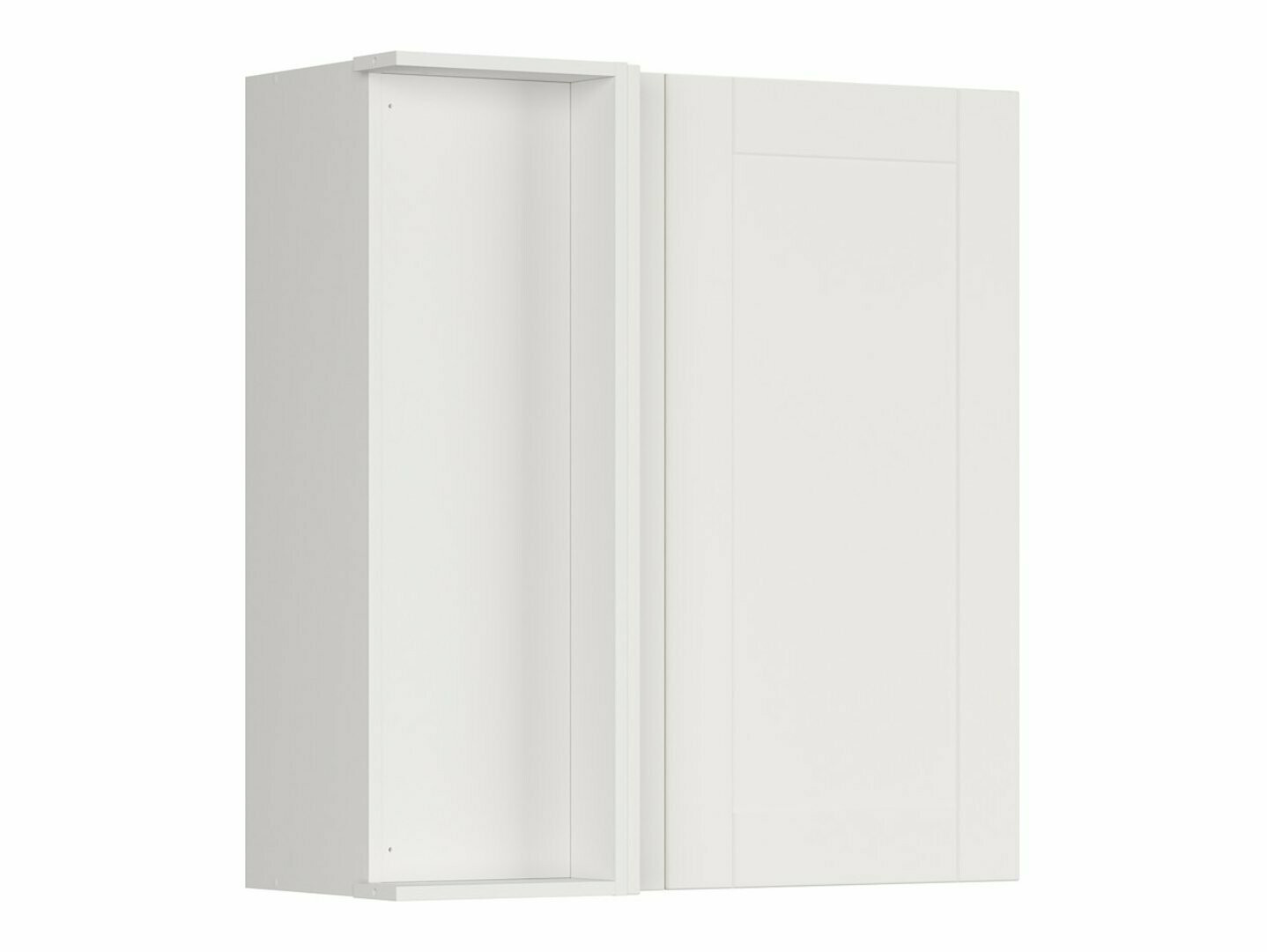 Dulap modular de colț suspendat Eva White 161