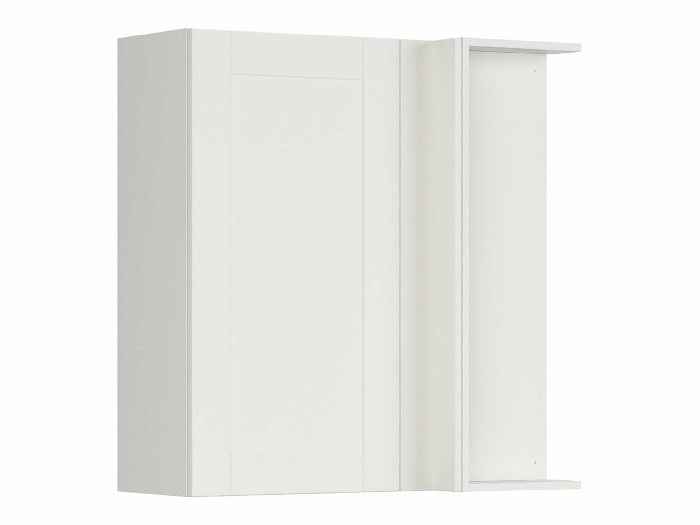 Dulap modular de colț suspendat Eva White 161