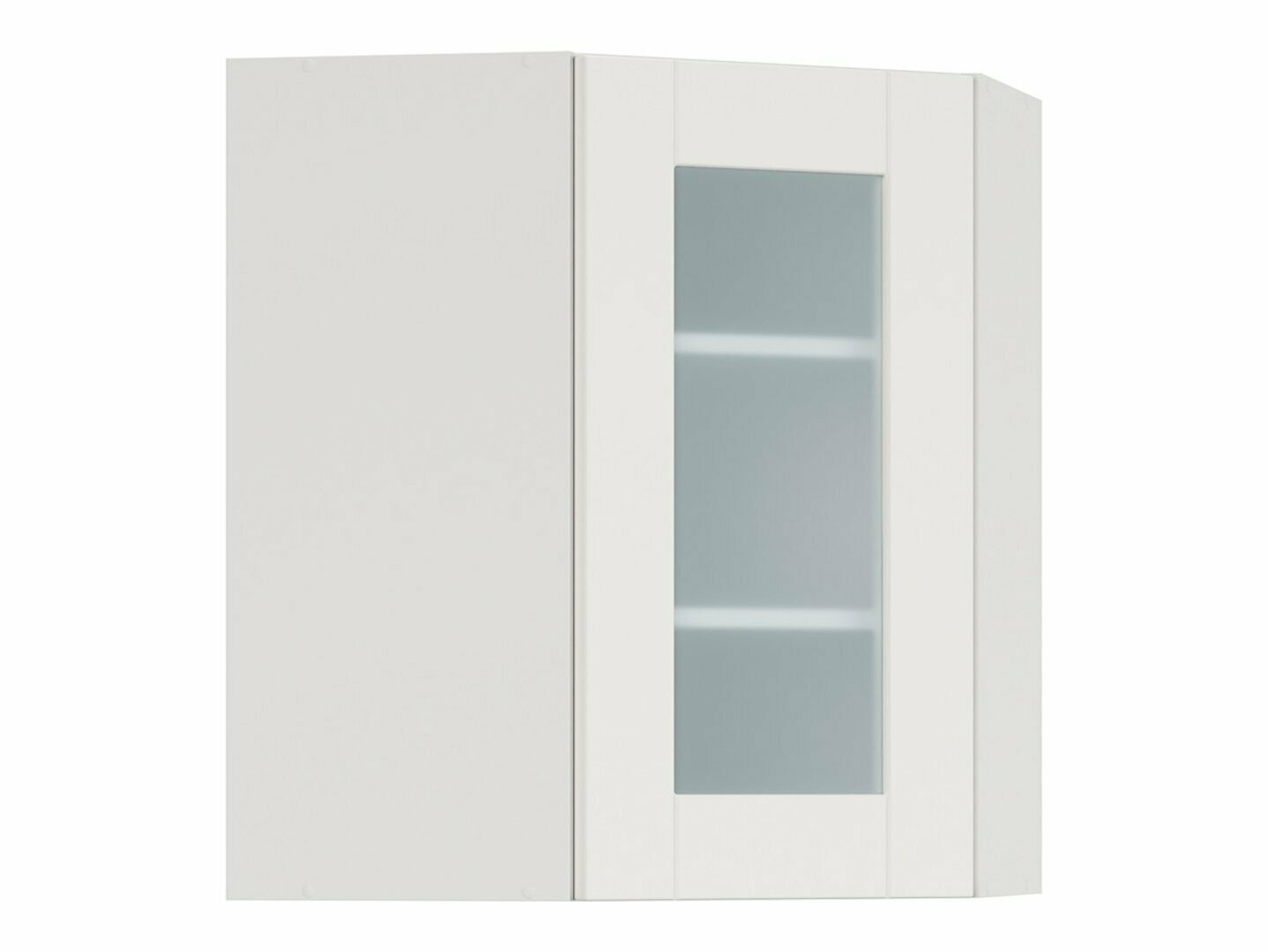 Dulap modular de colț suspendat Eva White 163