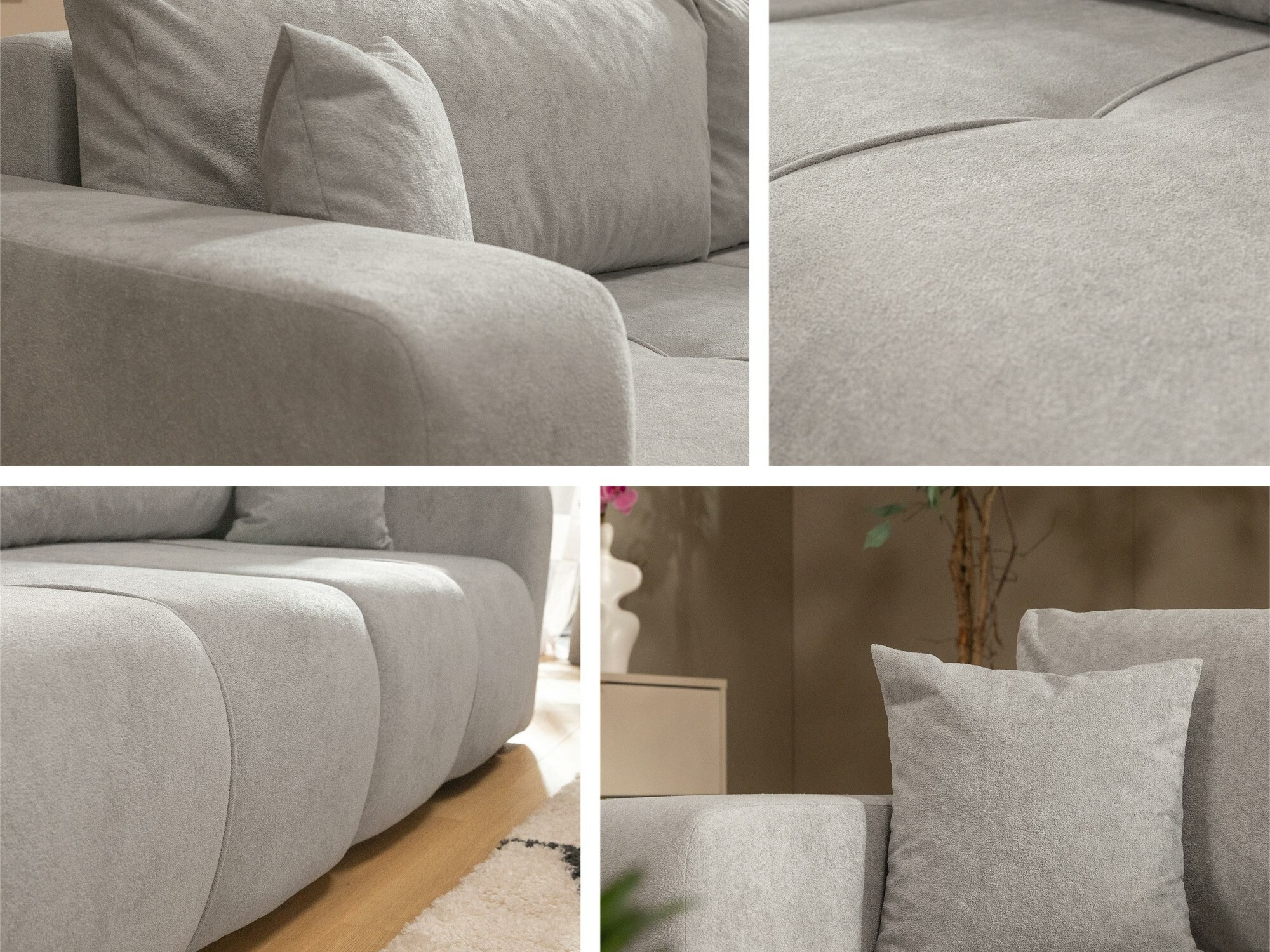 Canapea extensibilă Comfivo Laurus (Velo 623)