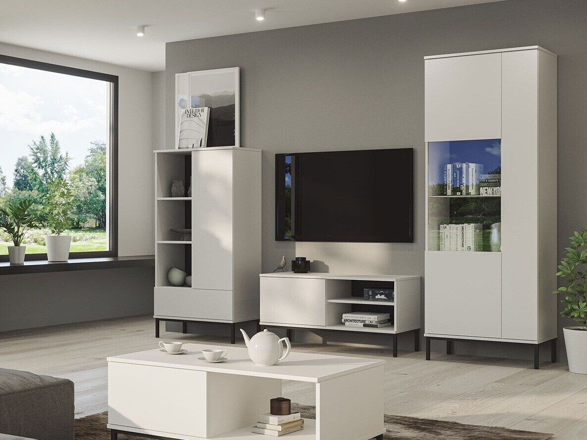 Set de living Lomsore 109 (Alb)