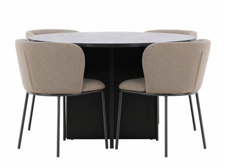 Set de mese Dallas 4761 (Negru)