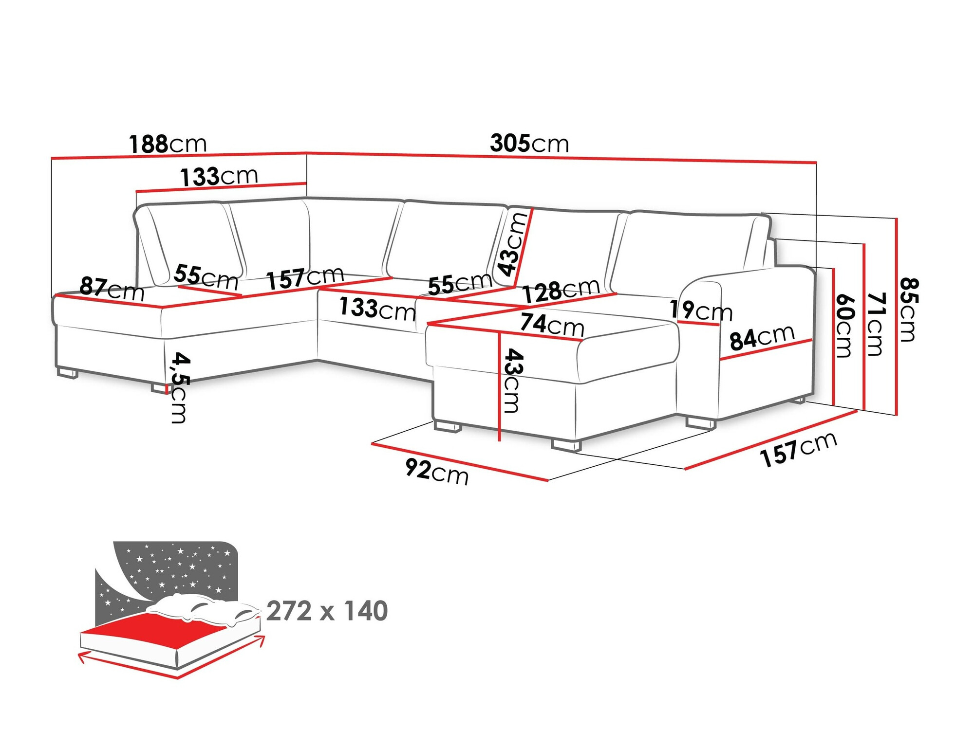 Colțar Comfivo Flumen (Twist 21)