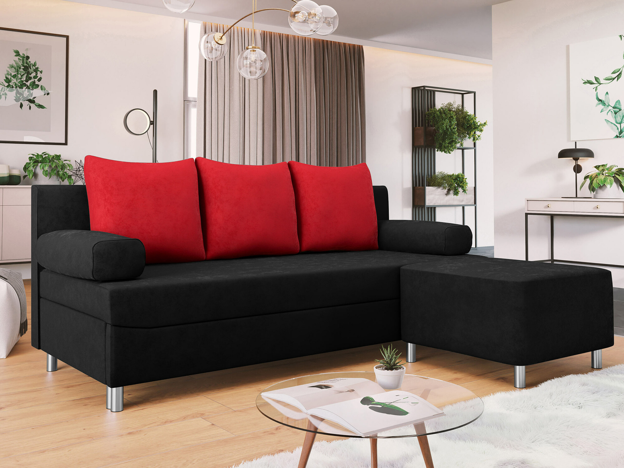 Set mobilier tapițat Comfivo 108 (Alova 04 + Alova 46)