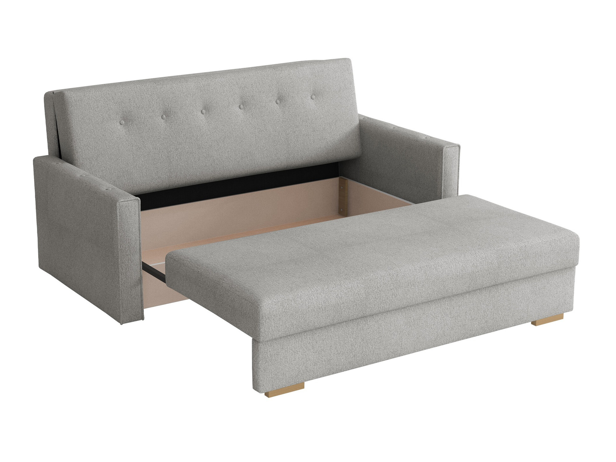 Canapea extensibilă Caelrin IV (Coral 55)