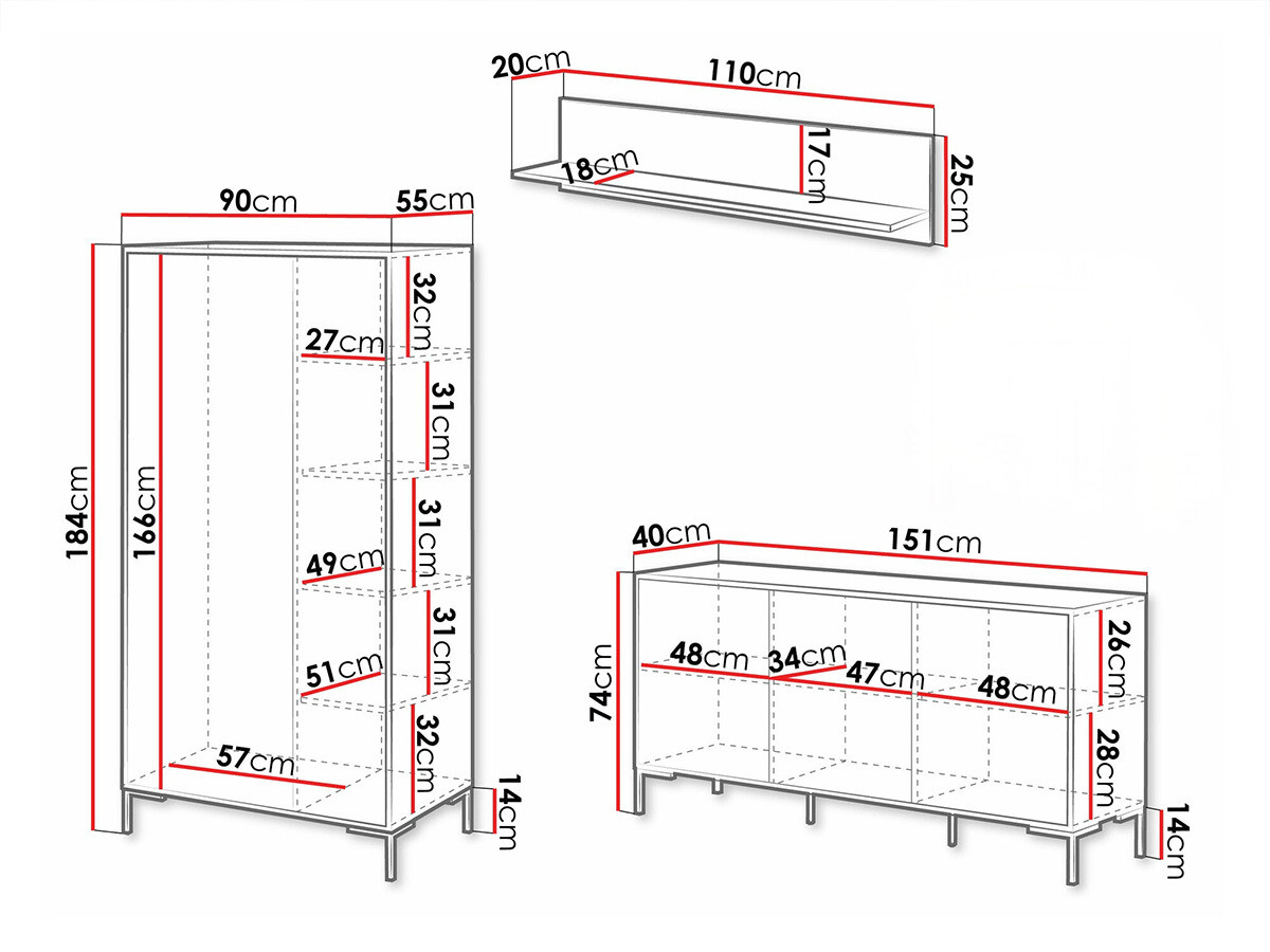 Set de living Fabula I