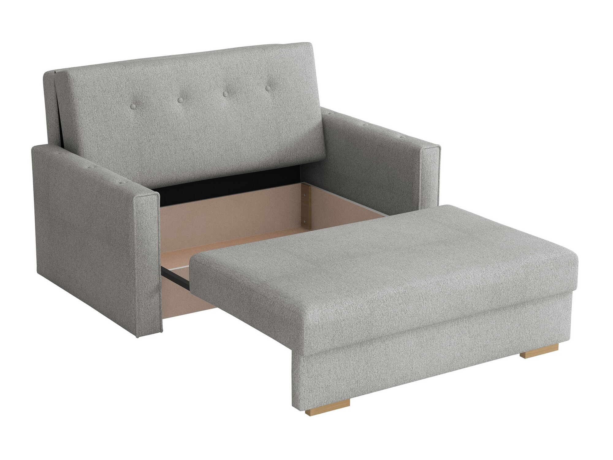 Canapea extensibilă Caelrin II (Coral 50)