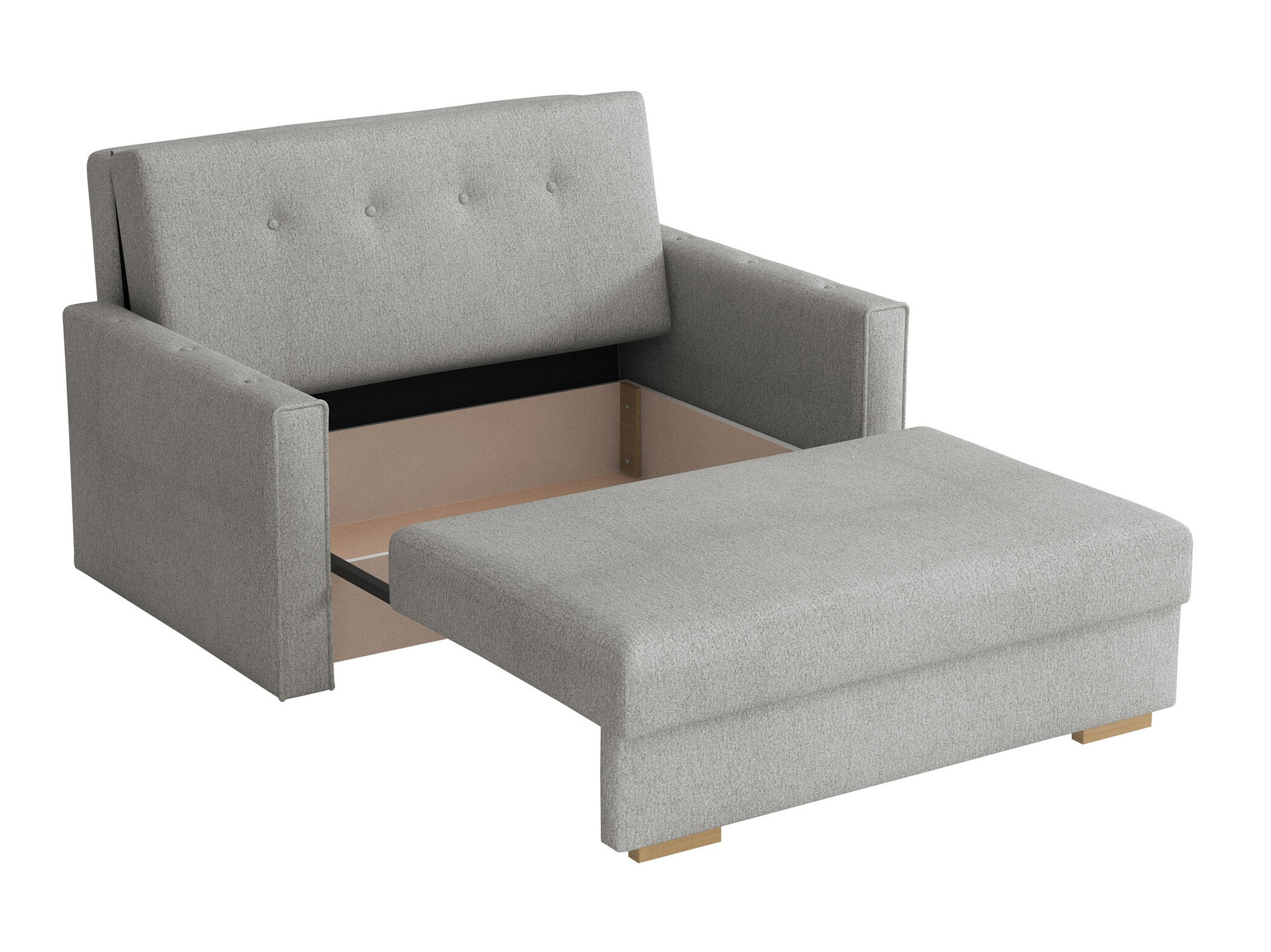 Canapea extensibilă Caelrin II (Coral 75)