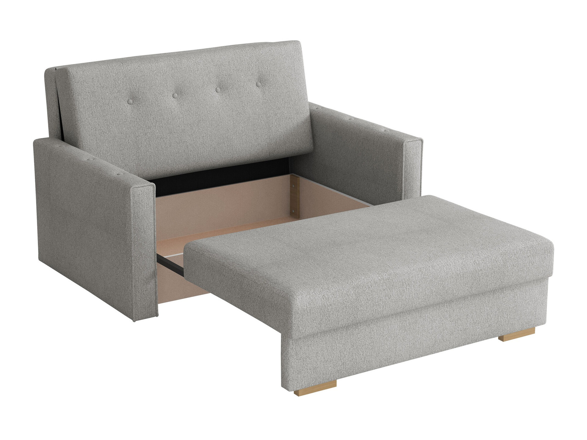 Canapea extensibilă Caelrin II (Coral 80)