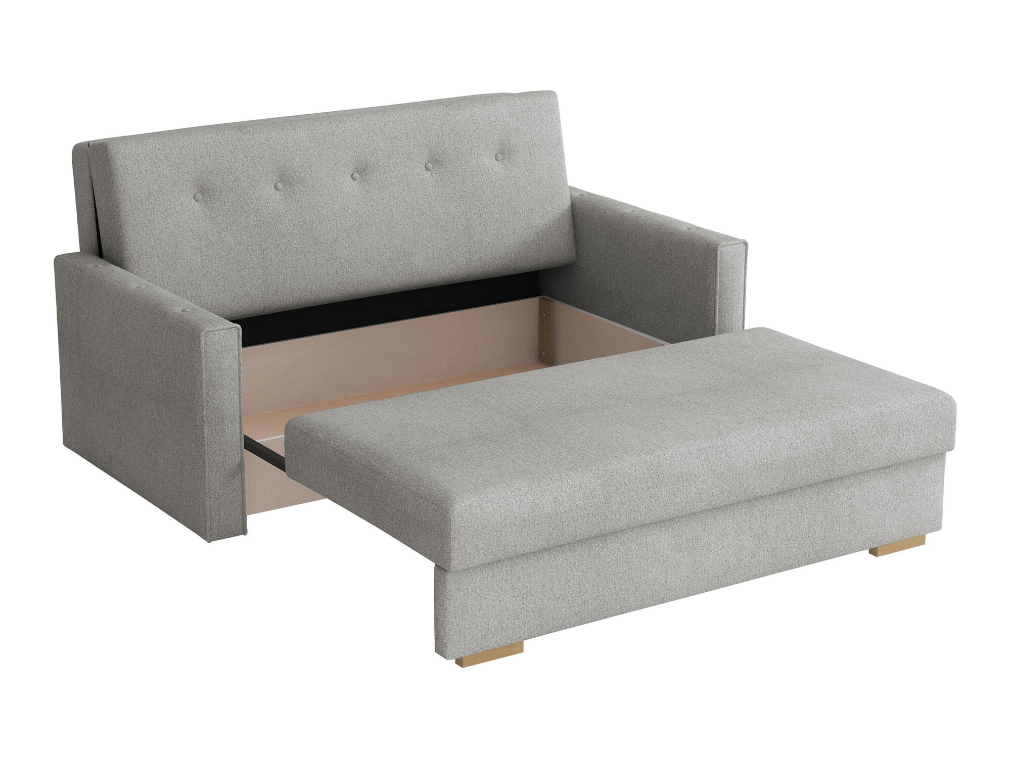 Canapea extensibilă Caelrin III (Coral 50)