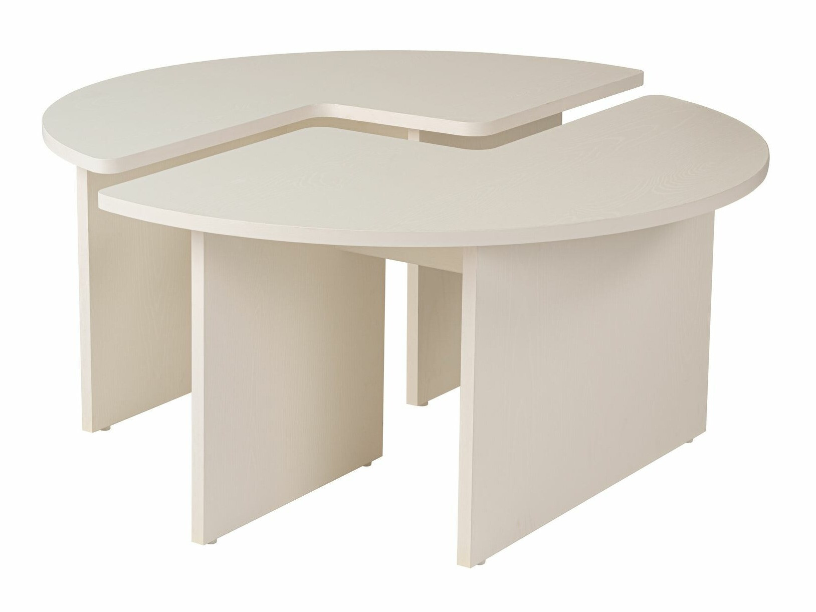 Set de măsuțe de cafea Novato 114 (Crem)