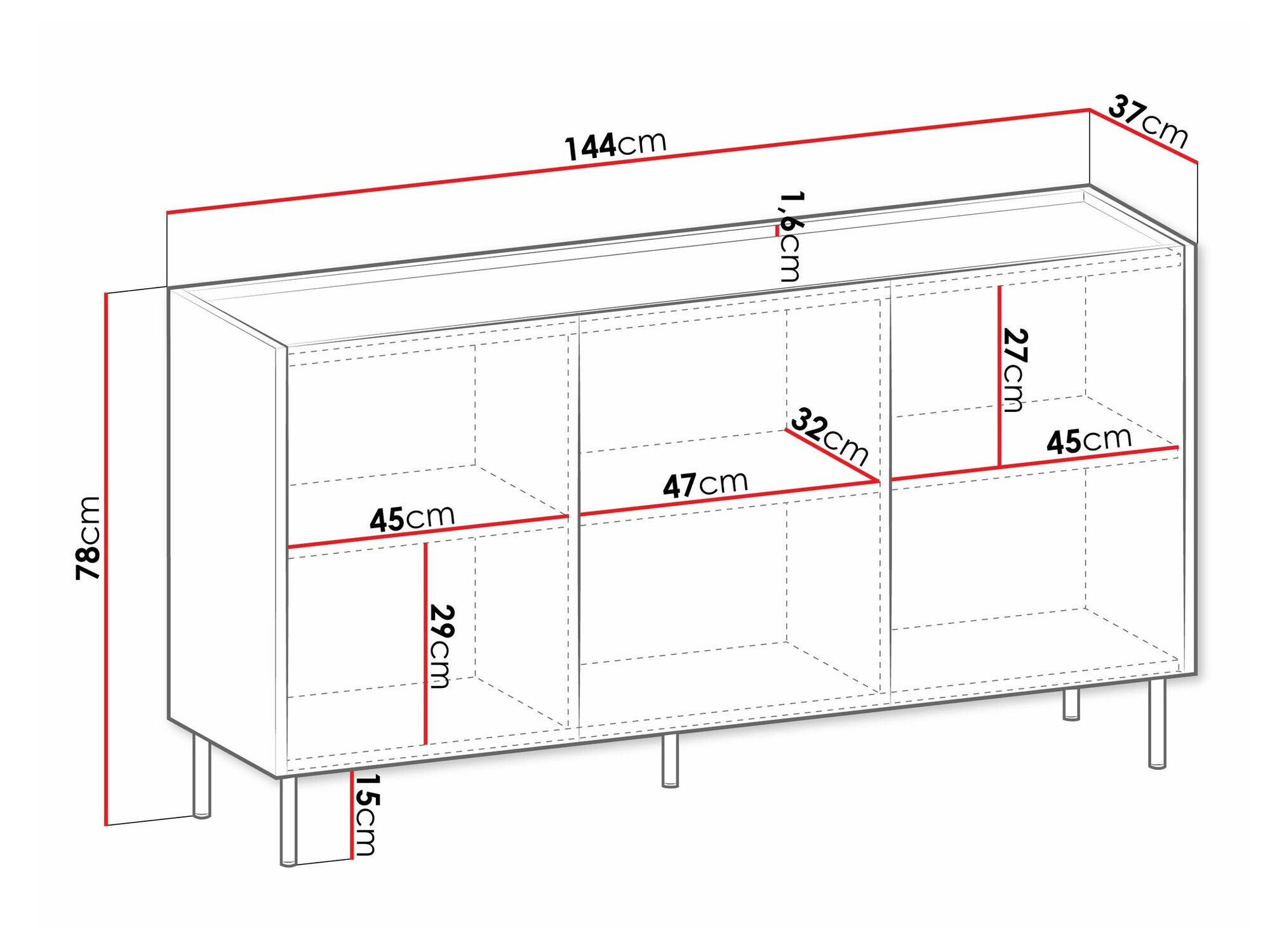 Bufet Comfivo Belviro