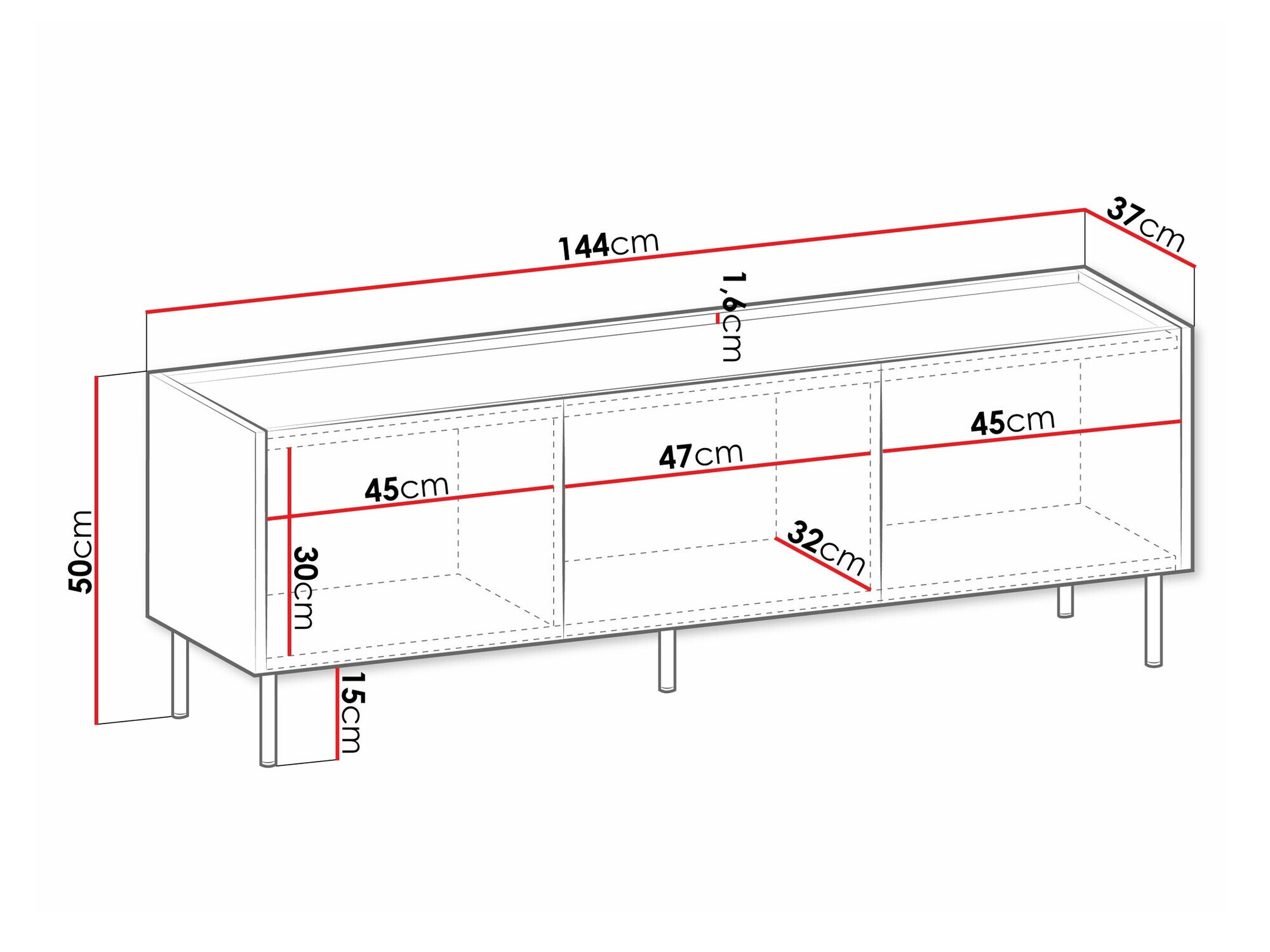 Comodă TV Comfivo Belviro