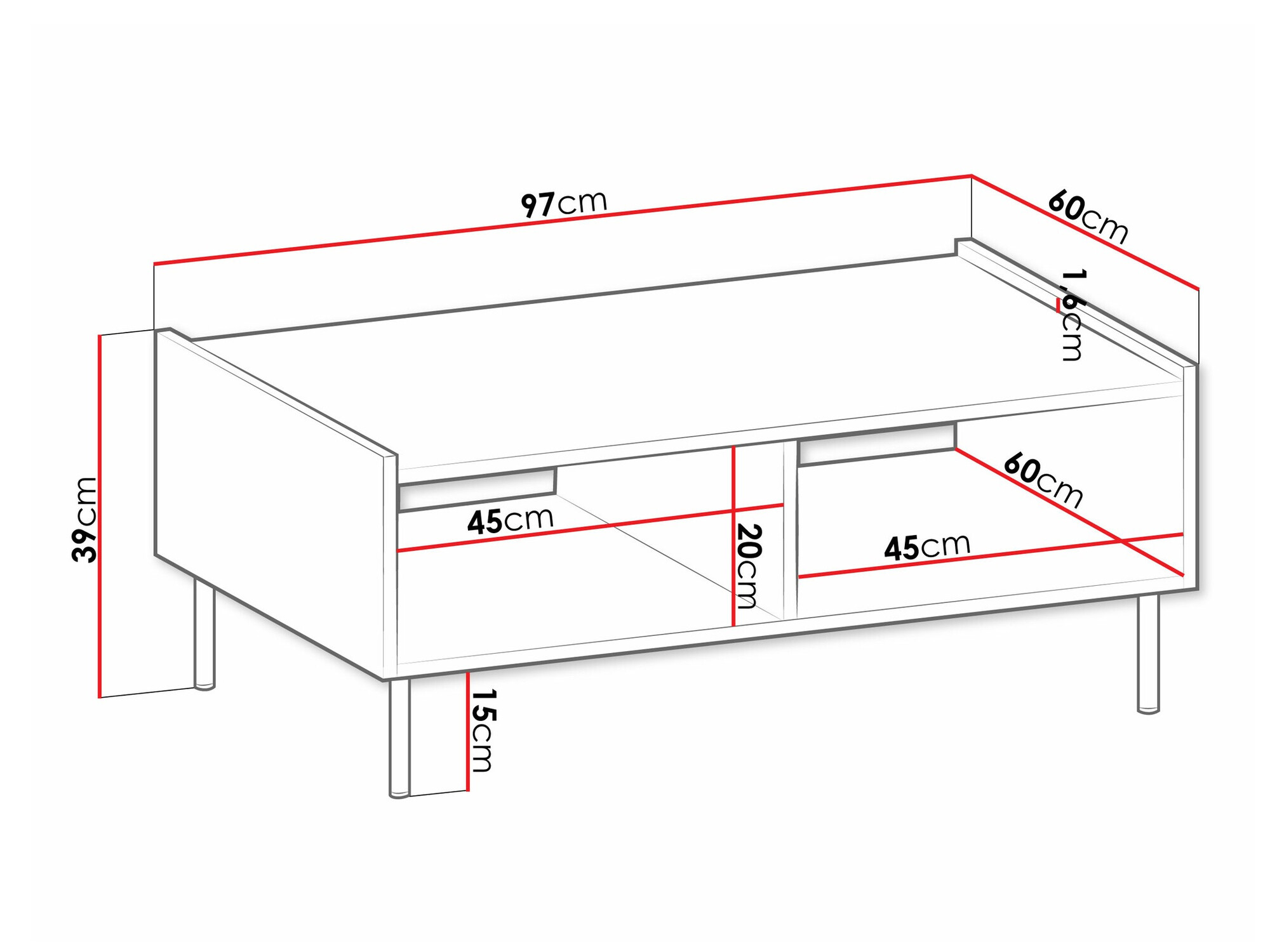 Măsuță de cafea Comfivo Belviro
