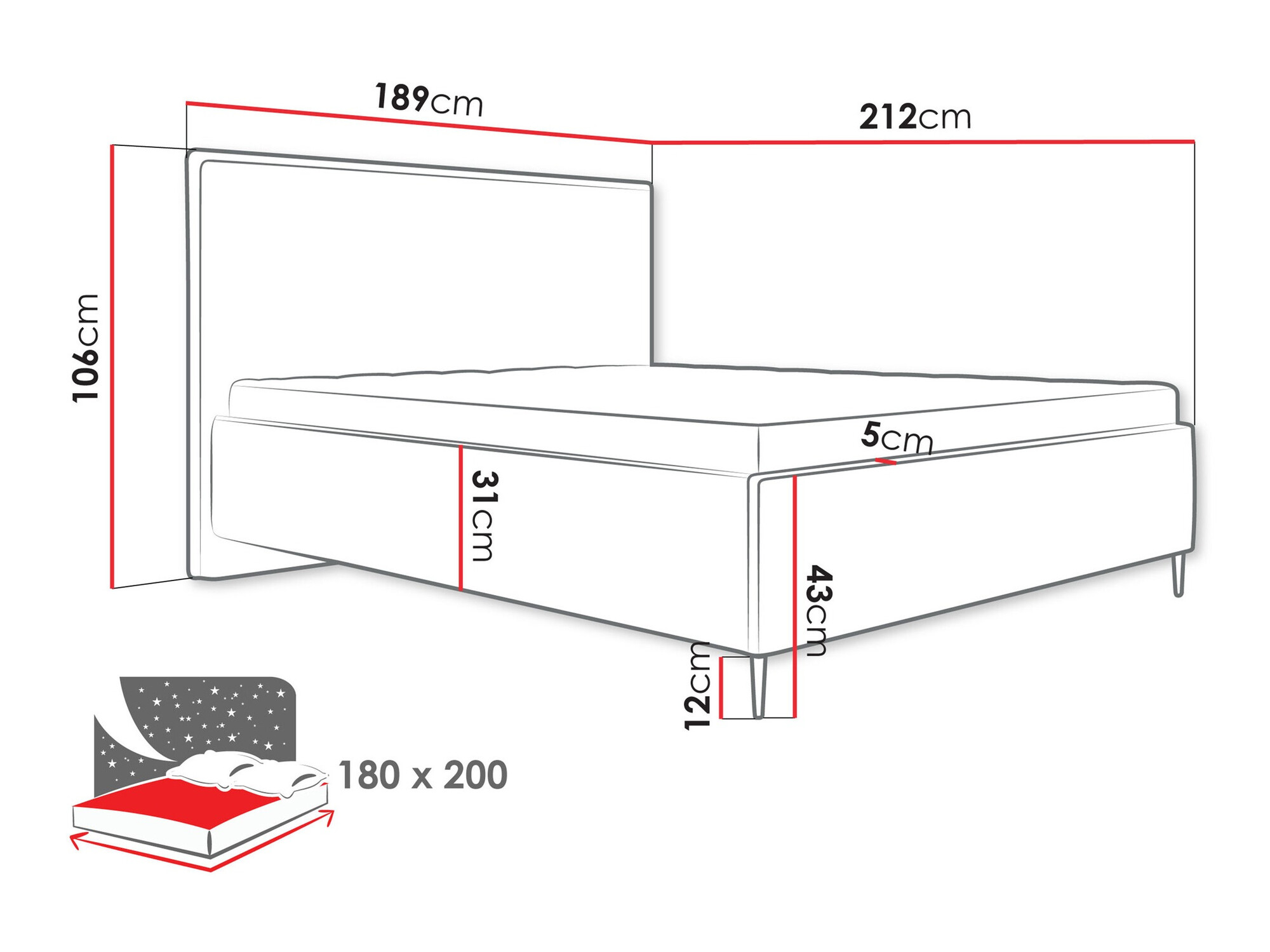 Pat ComfiDream Liruna (Poso 100)