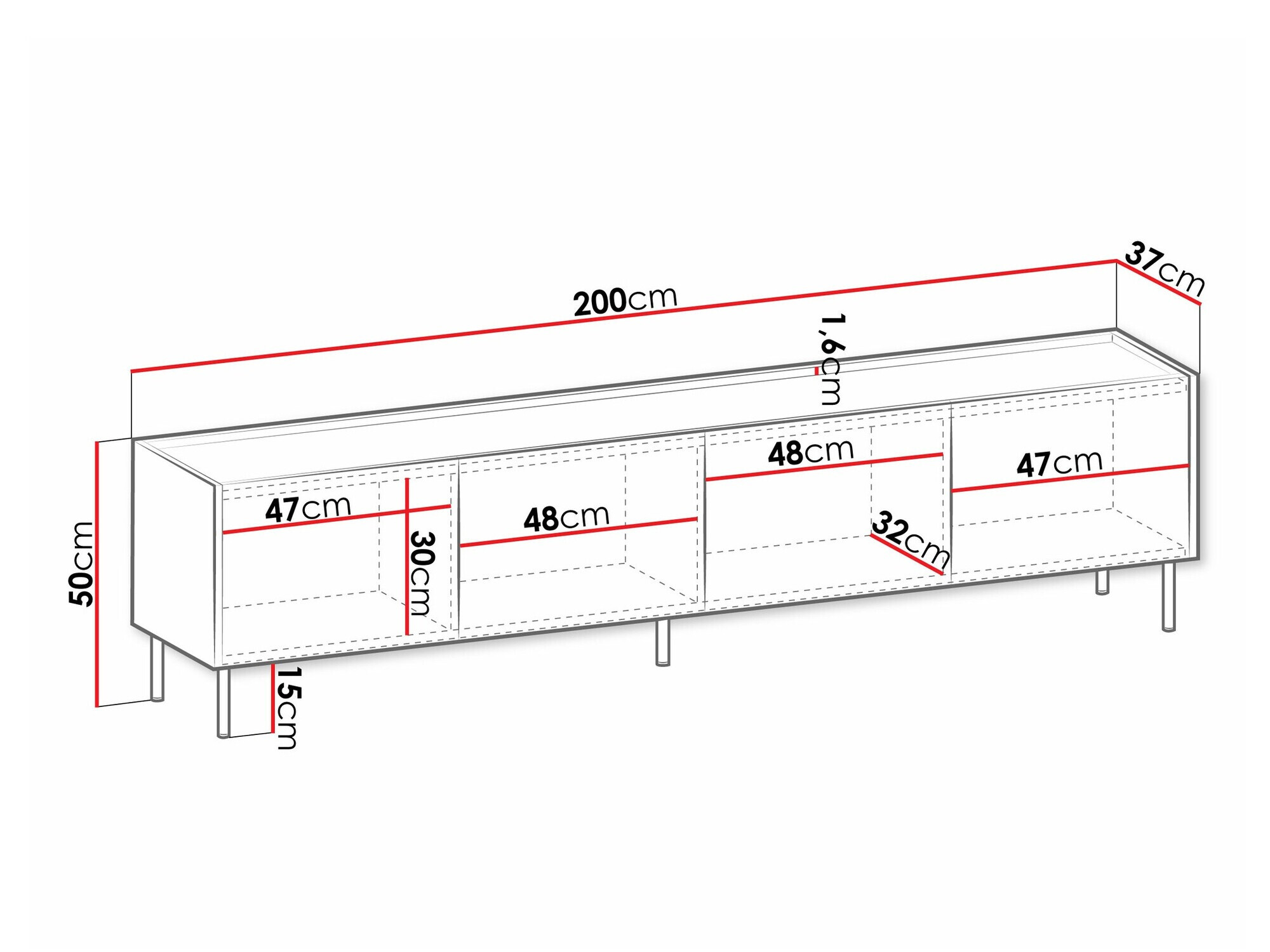 Comodă TV Comfivo Belviro 104